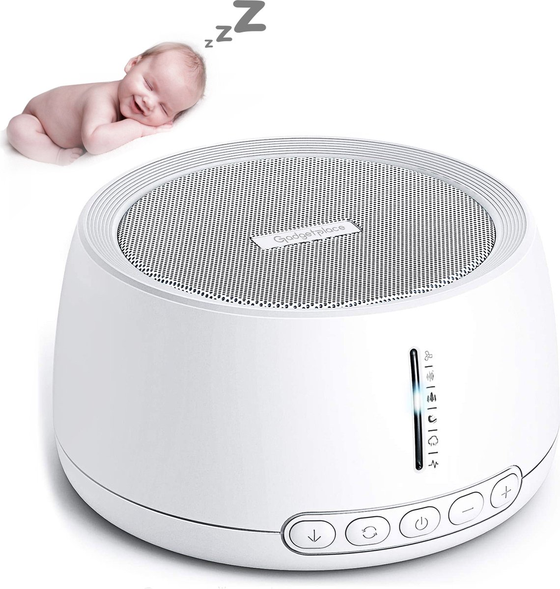 Machine à bruit blanc bébé 16 sons apaisants pour le bureau de voyage
