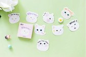 Meow Kawaii Kat Cartoon Stickers - Set van 45 - Planner Agenda Stickers - Scrapbookdecoraties - Bujo Stickers - Geschikt voor Volwassenen en Kinderen