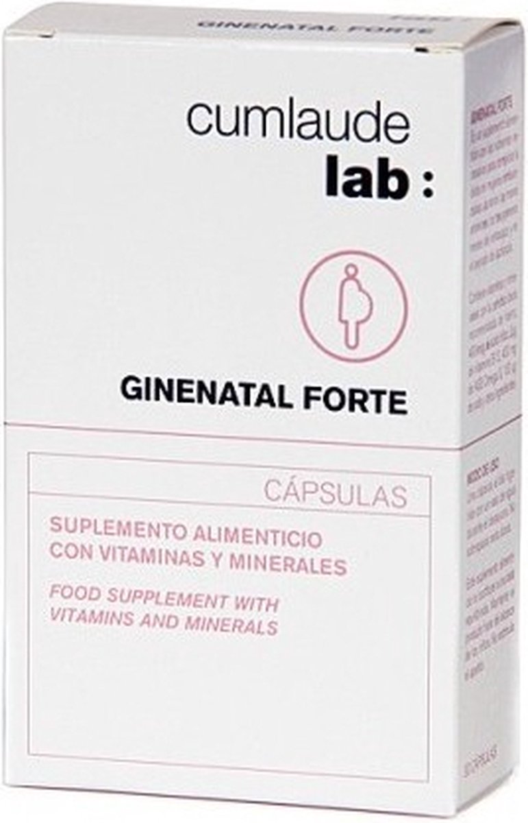 Food Supplement Cumlaude Lab Ginenatal Forte (30 uds)