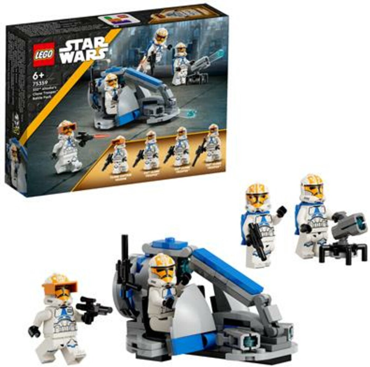LEGO Star Wars 332nd Ahsoka's Clone Trooper Battle Pack - 75359 — afbeelding 11