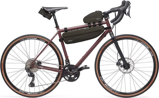 Brooks Frametas Scape Bag Mud with Bolts Green van Brooks — afbeelding 3