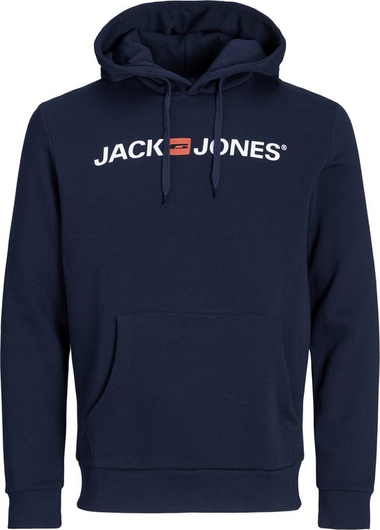 Jack & Jones - JJECORP OLD LOGO SWEAT HOOD NOOS - Blazer bleu marine - Homme - Taille XL