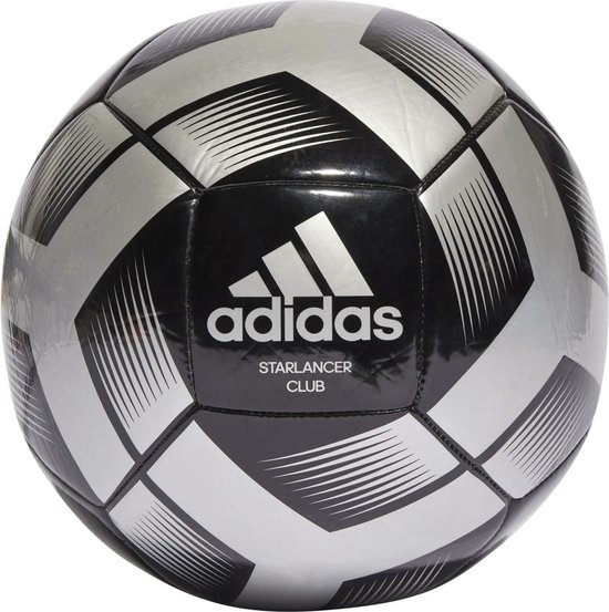 Adidas voetbal starlancer CLB - Maat 5 - zwart/zilver