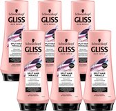 Schwarzkopf Gliss Kur Conditioner “Split Hair Miracle” 6 x 200ml - Voordeelverpakking