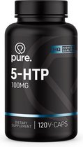 PURE 5-HTP - 100mg - 120 V-Caps - aminozuur - vegan capsules