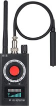 Detectieapparaten - Afluister Apparatuur - Draadloze signaaldetector RF Bug Finder Anti-Afgeluisterde Detector - Afluisterapparaat Anti Candid Camera GPS Tracker Locator | Zwart