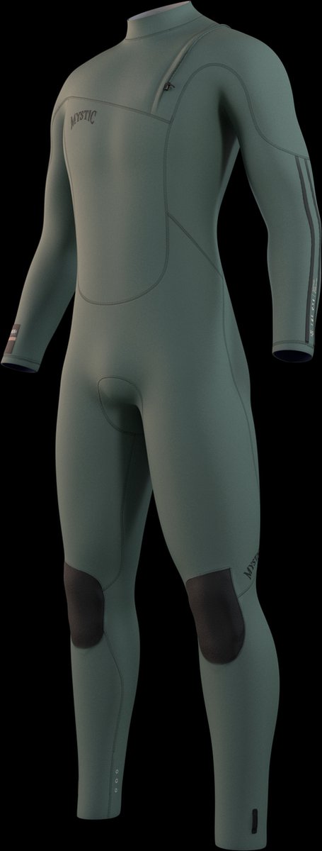 Mystic The One Fullsuit 5/3mm Zipfree - 2023 - Dark Olive - MT