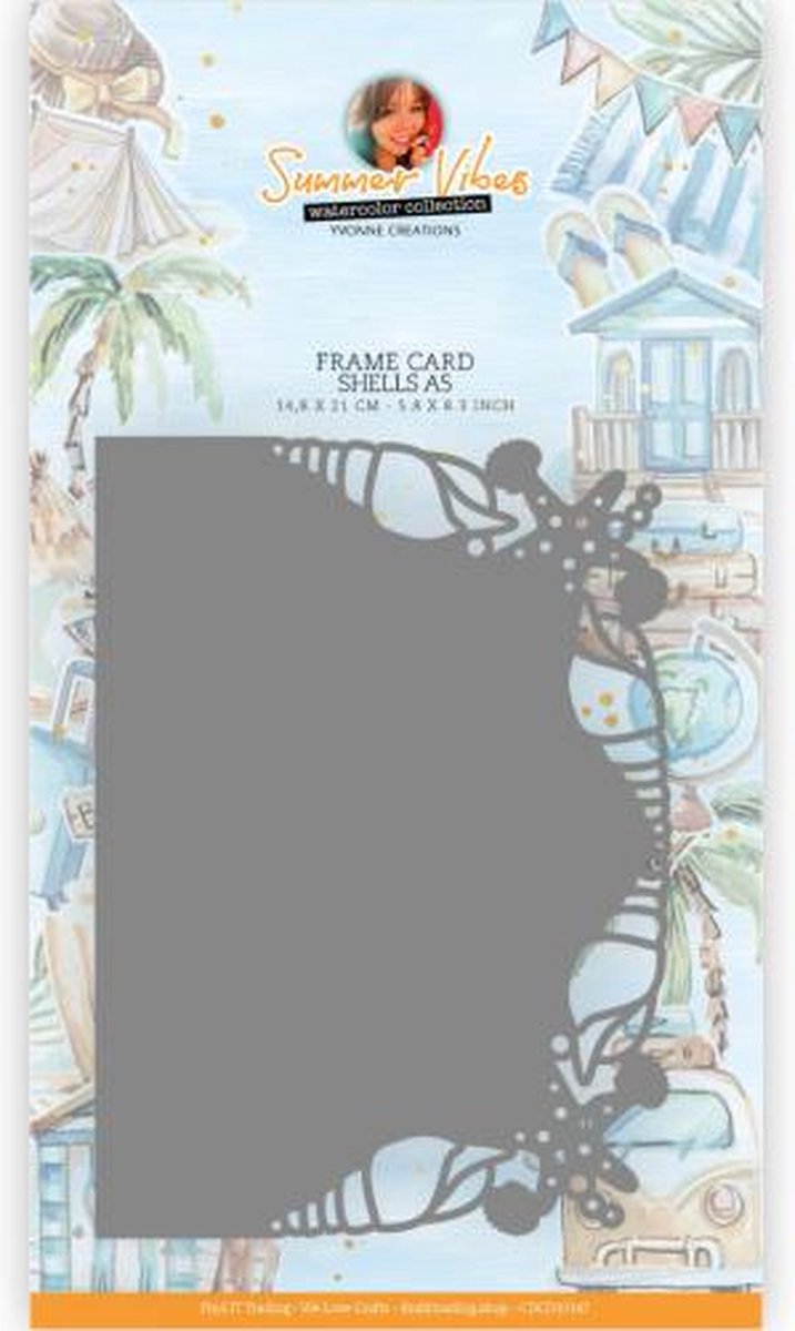 Dies - Yvonne Creations - Summer Vibes - Frame Shells A5