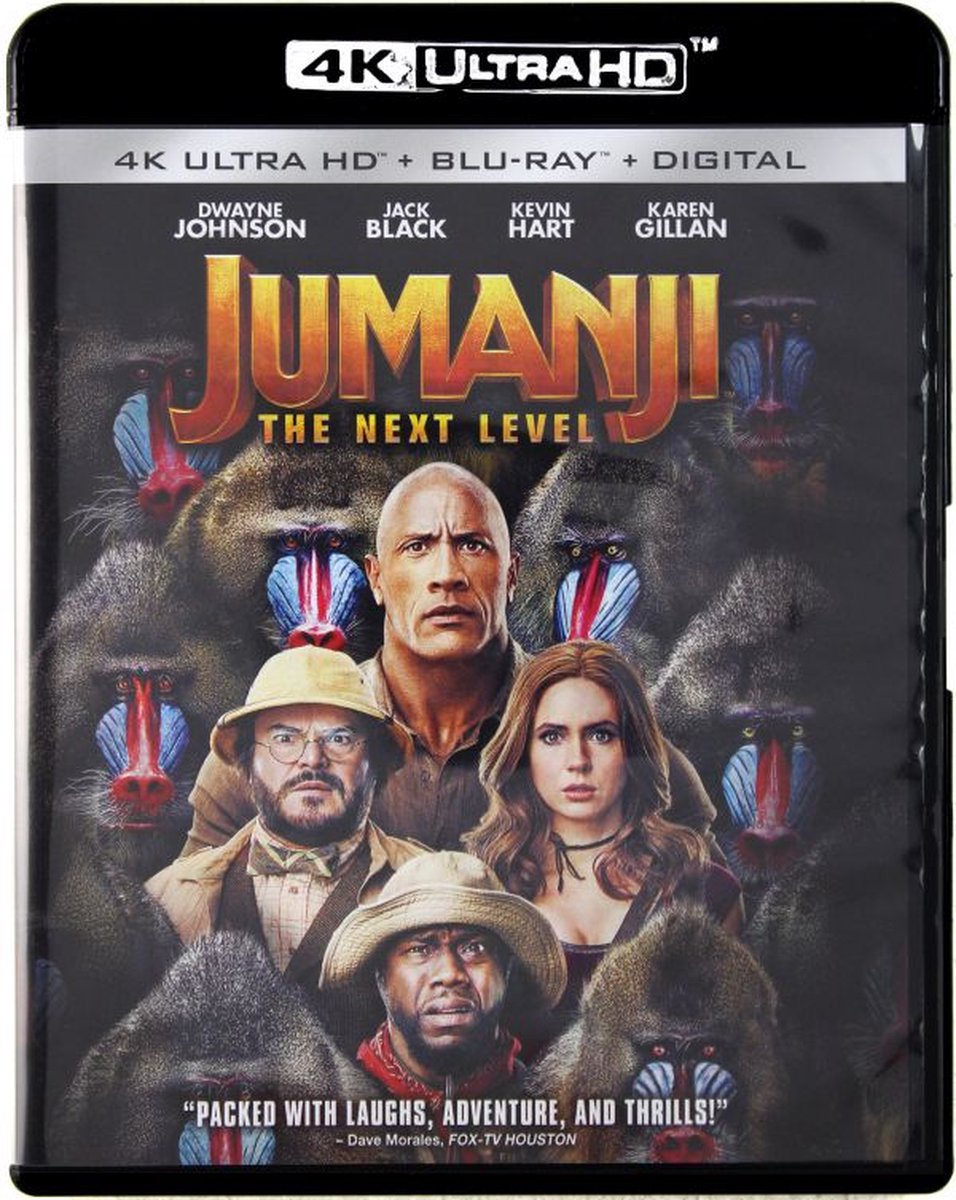 Jumanji: The Next Level [Blu-Ray 4K]+[Blu-Ray]-