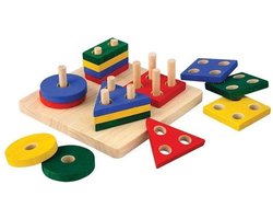 PlanToys Geometrisch Sorteerbord