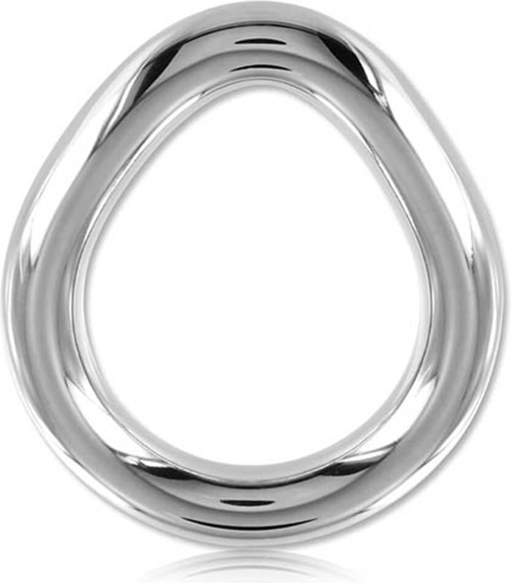 Black Label - Flared Cockring - RVS M