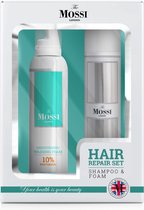 The Mossi London - Hair Loss Shampoo + Washing Foam - Hair Repair Set
