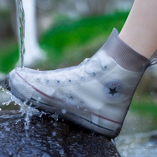 Couvre-chaussures imperméable en Siliconen Bottes de pluie pour