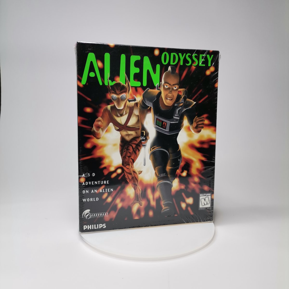Vintage Collector Pc Game Alien Abyss
