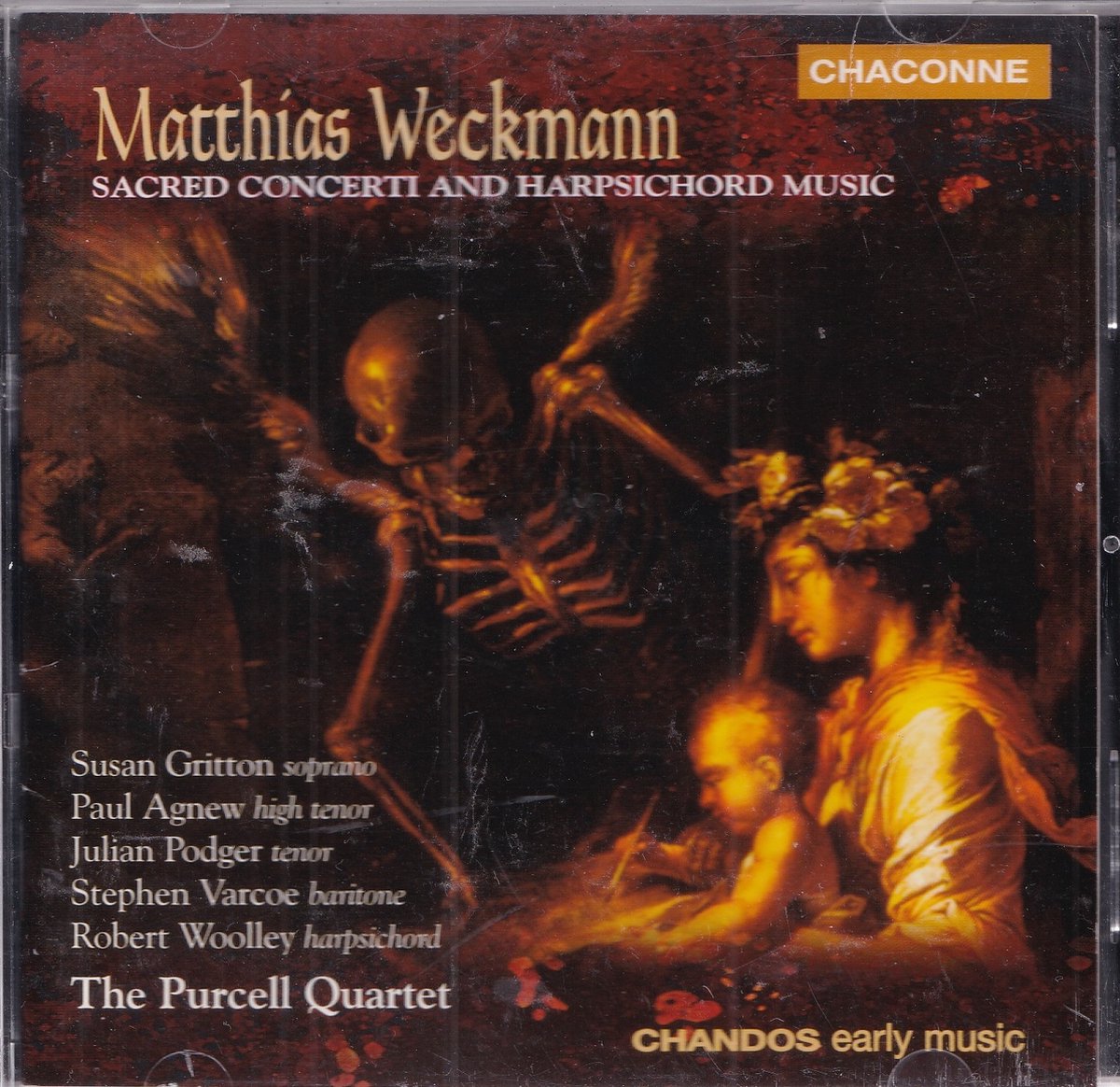 Sacred Concerti - Matthias Weckmann - The Purcell Quartet