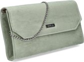 Giulia Clutch handbag handtas galatasje - zacht groen -liquen
