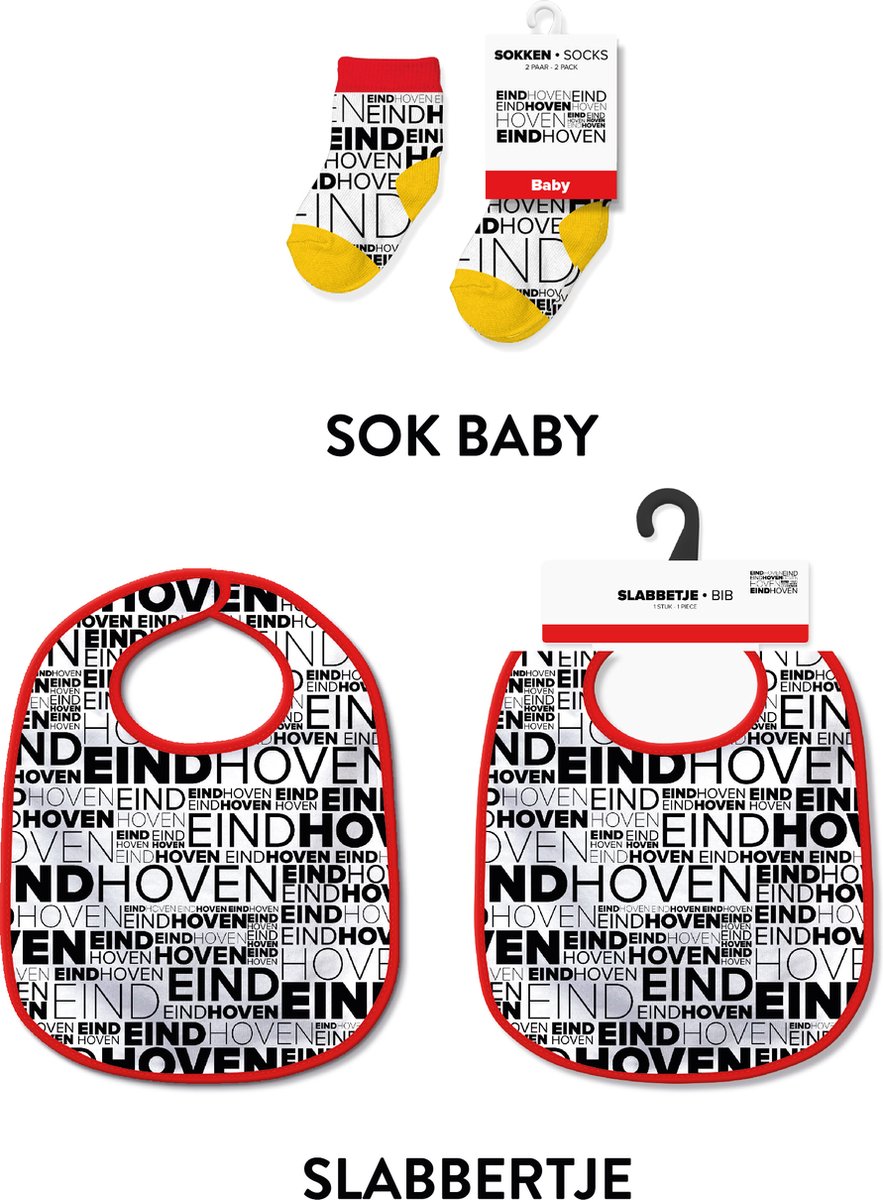 Slabbetjes en sokken met tekst - Baby cadeautjes en kraamcadeautjes - Eindhoven
