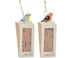 Buiten vogelvoer mix 2x 400 gram - voedersilo strooivoer