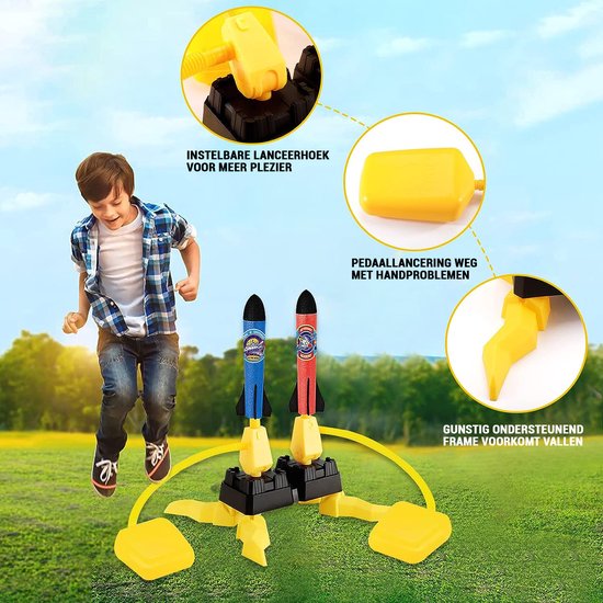 Jouets Jumping Rocket for Enfants - Laissez le plaisir tirer dans