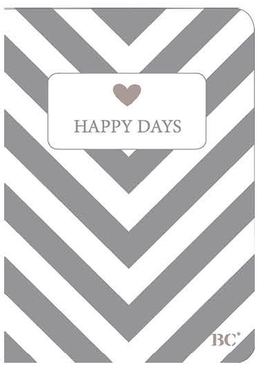 Bastion Collections - Notitieboekje Happy Days - A6