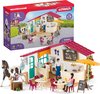 schleich HORSE CLUB - Ruiter Café - Speelfigurenset - Kinderspeelgoed voor Jongens en Meisjes - 42592