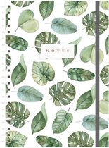 Hobbit - Notitieboek A4 - Botanische bladeren - Gelinieerd - Hardcover - Ringband