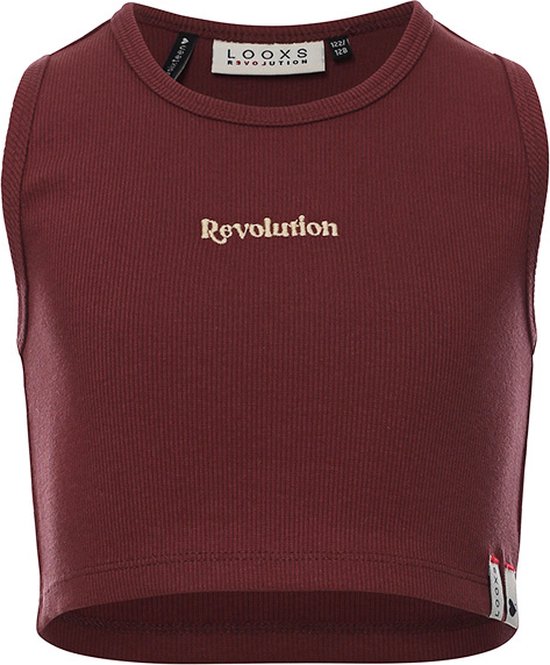 Looxs Revolution 2312-5461-600 Meisjes Shirt - Bruin van Katoen