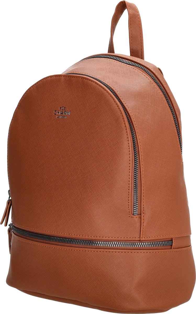 Charm London Birmingham Rugzak - Cognac
