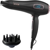 Bol.com RYER LED Föhn - Ionische Touch Haardroger - Hair dryer met Diffusor aanbieding