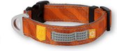 Woolly Wolf - Roam - Halsband - S - Terracotta - oranje - bruin - duurzaam