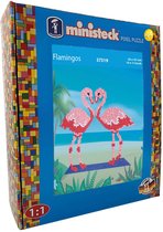 Ministeck Flamingos - XL Box - 800 delig
