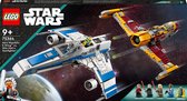 LEGO Star Wars New Republic E-wing vs. Set de vaisseau spatial Starfighter de Shin Hati - 75364