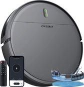 Oneiro's Luxe Robotstofzuiger PRO150® met Dweil functie - Robotstofzuiger met Laadstation - huisdieren - honden haren