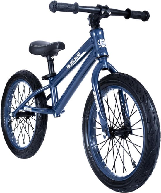 Vélo d'équilibre - Léger - Blauw - 16 pouces - Pneus pneumatiques - 4 à 8  ans - Cadeau... | bol.