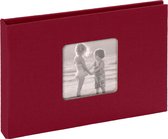 SecaDesign Fotoalbum insteek Vita diep rood - 36 foto’s 10x15 cm - foto etui - VIT3615DR