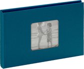 SecaDesign Fotoalbum insteek Vita azuur blauw - 36 foto’s 10x15 cm - foto etui - VIT3615AB