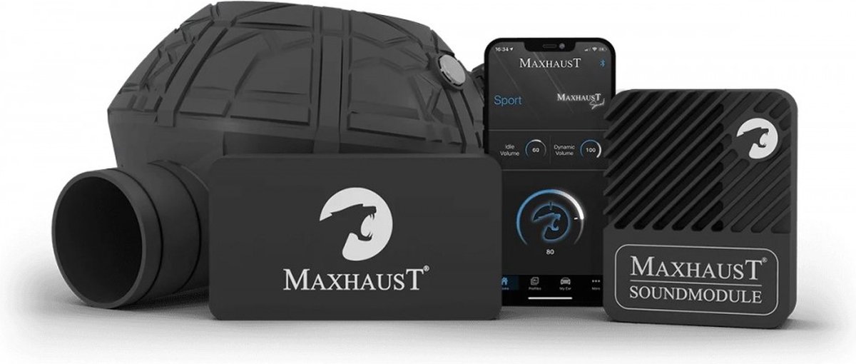 Maxhaust Sound Generator Bundelset: V4 Incl. Bridge