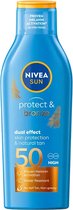 Sun Protect & Bronze natuurlijke bruiningslotion SPF50 200ml