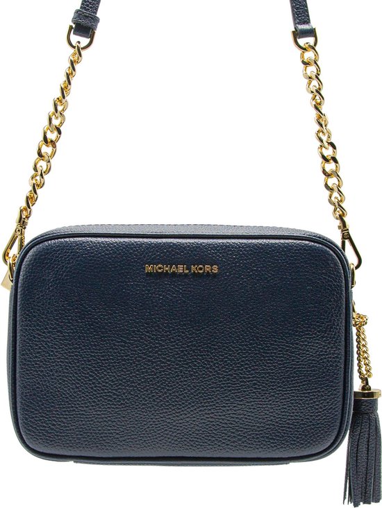 Michael Kors MD Camera Bag Dames Crossbody Navy One Size bol