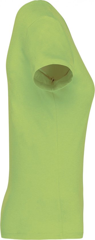 T-shirt Femme 3XL Kariban V Manche courte Citron vert 100% Katoen