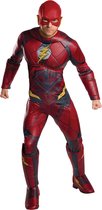 Rubie's Kostuum Flash Justice League Deluxe Heren Rood Maat Xl