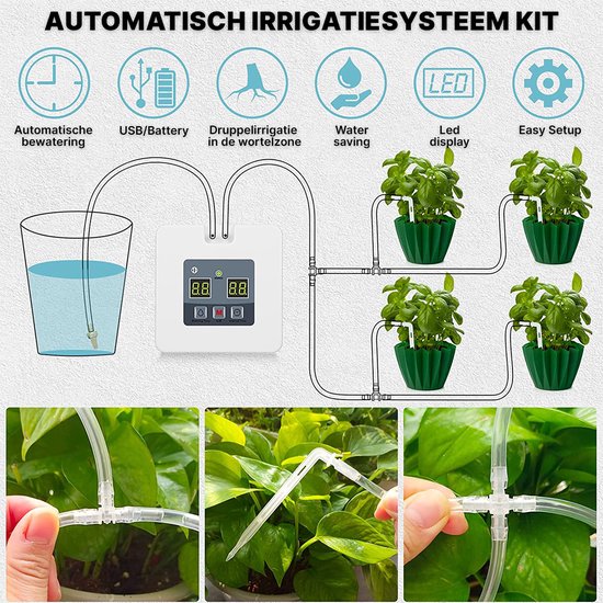 Système d'irrigation automatique – Système d'arrosage des plantes d' intérieur –