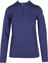 Mondoni Active Trainingsshirt Longsleeve - Maat: XXL - Donkerblauw - Polyester / Spandex