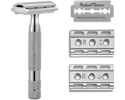 Rockwell 6C Safety Razor - White Chrome