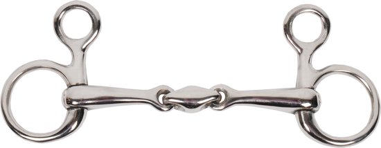 Mors Pagony Baucher Double - Taille: 11,5 - Argent - Acier inoxydable