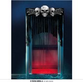 Fiestas Guirca - Deurgordijn Skeletten (90x30cm) - Halloween - Halloween Decoratie - Halloween Versiering
