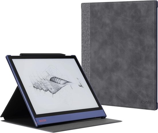 Opvouwbare hoes voor Onyx BOOX Note Air 10.3'' papieren tablet, premium PU  lederen... | bol.com