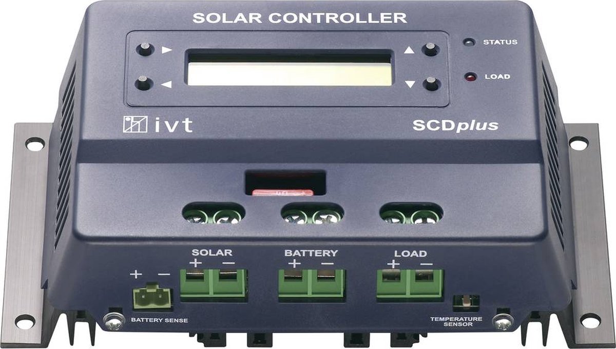 IVT SCDplus 25A Laadregelaar voor zonne-energie PWM 12 V, 24 V 25 A