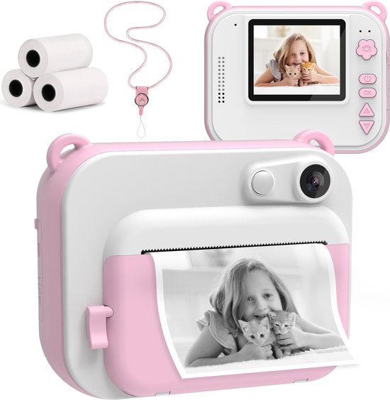 Kidizoom Print Cam - Appareil photo enfant HD avec impression thermique  instantanée