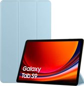 Tablet Hoes geschikt voor Samsung Galaxy Tab S9 Plus – Extreme Shock Case – Cover Licht Blauw